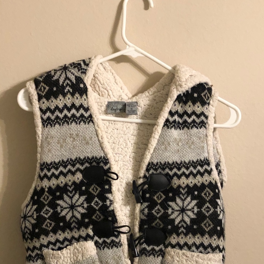Hooded Sweater jacket